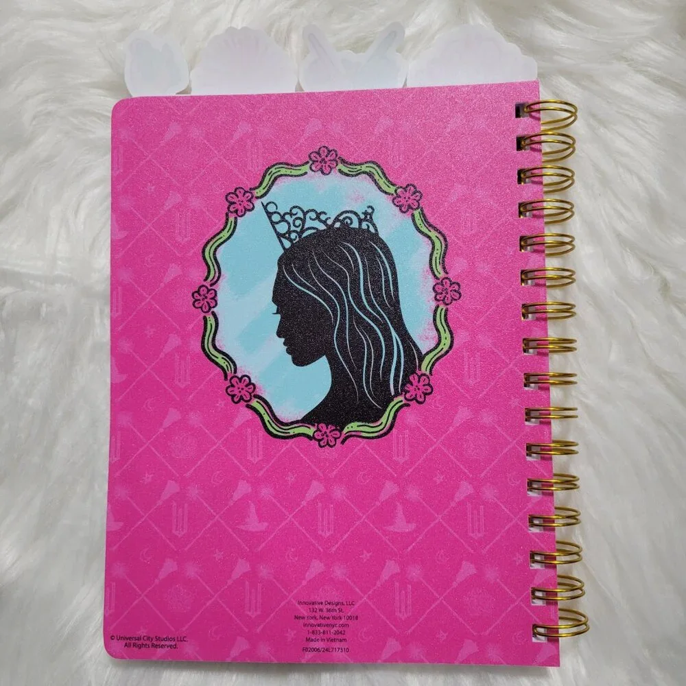 Wicked Glinda Tabbed Spiral Notebook